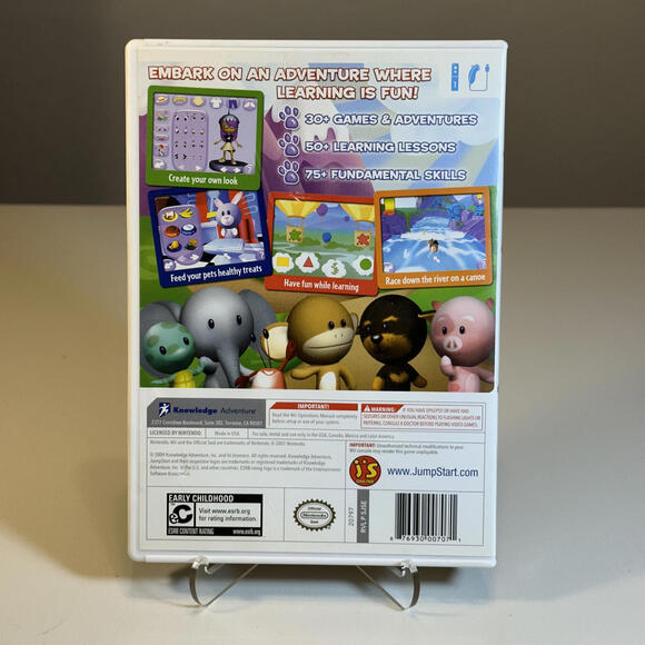 JumpStart Pet Rescue Wii Game - Good Condition Tested - Picture 4 of 5